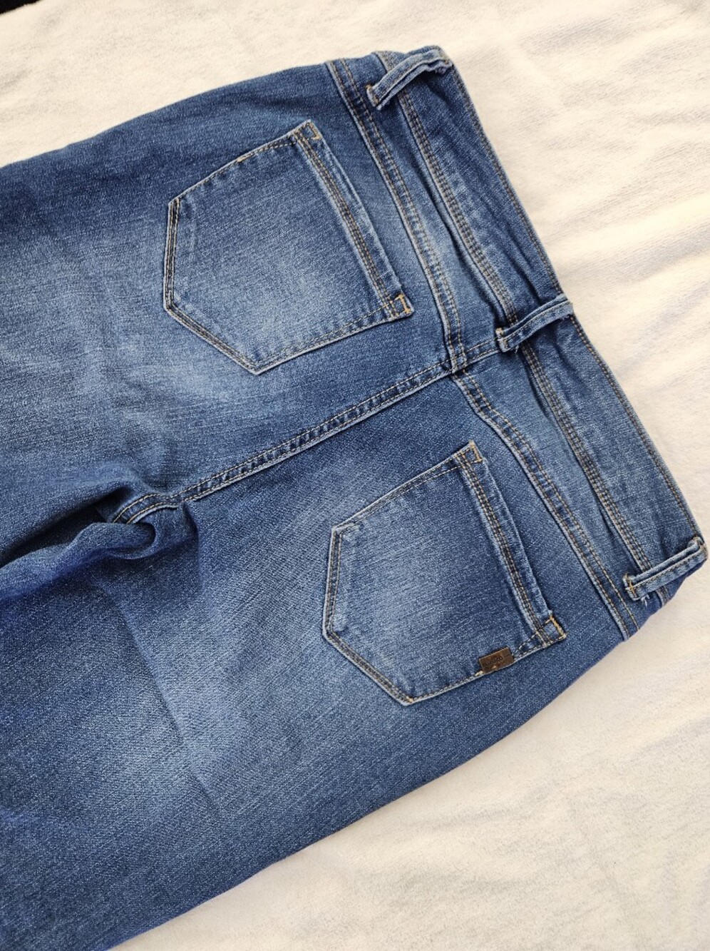 1822 Denim Adrianna Skinny Jeans Size 8 Medium Wash Stretch - Picture 11 of 12